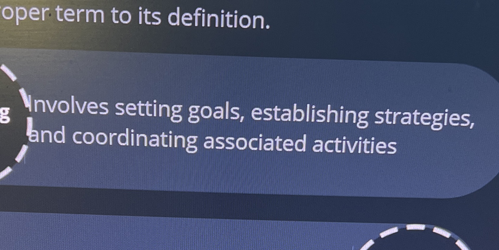 associated activities