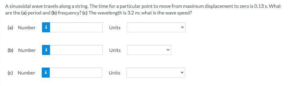 particular point to move from maximum displacement to zero is 0.13 5.