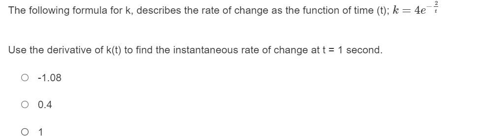 at x = 1.5 s is j meters per second. Sue opens