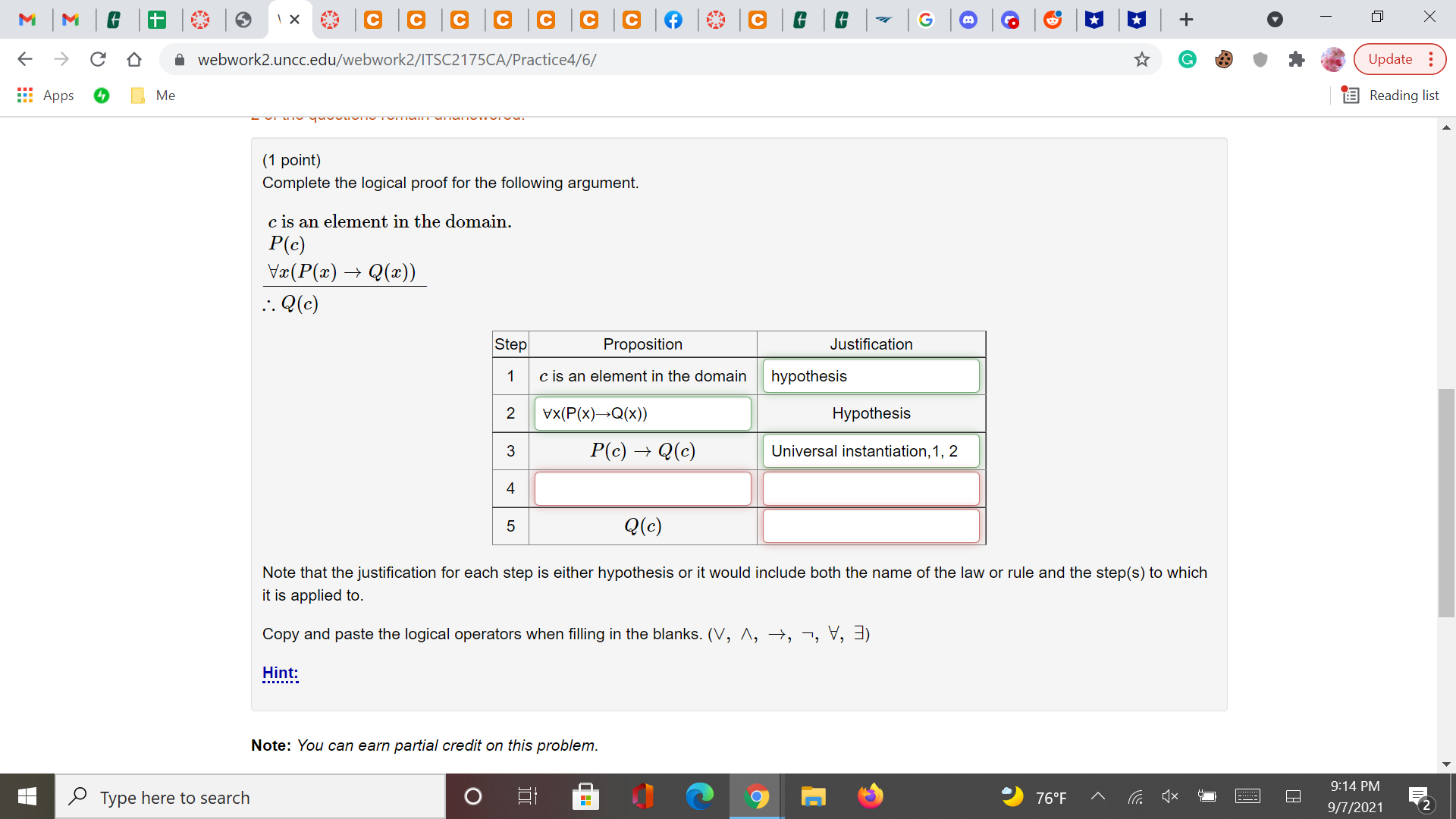 valid. a is an element in the domain. ( ( 20 )