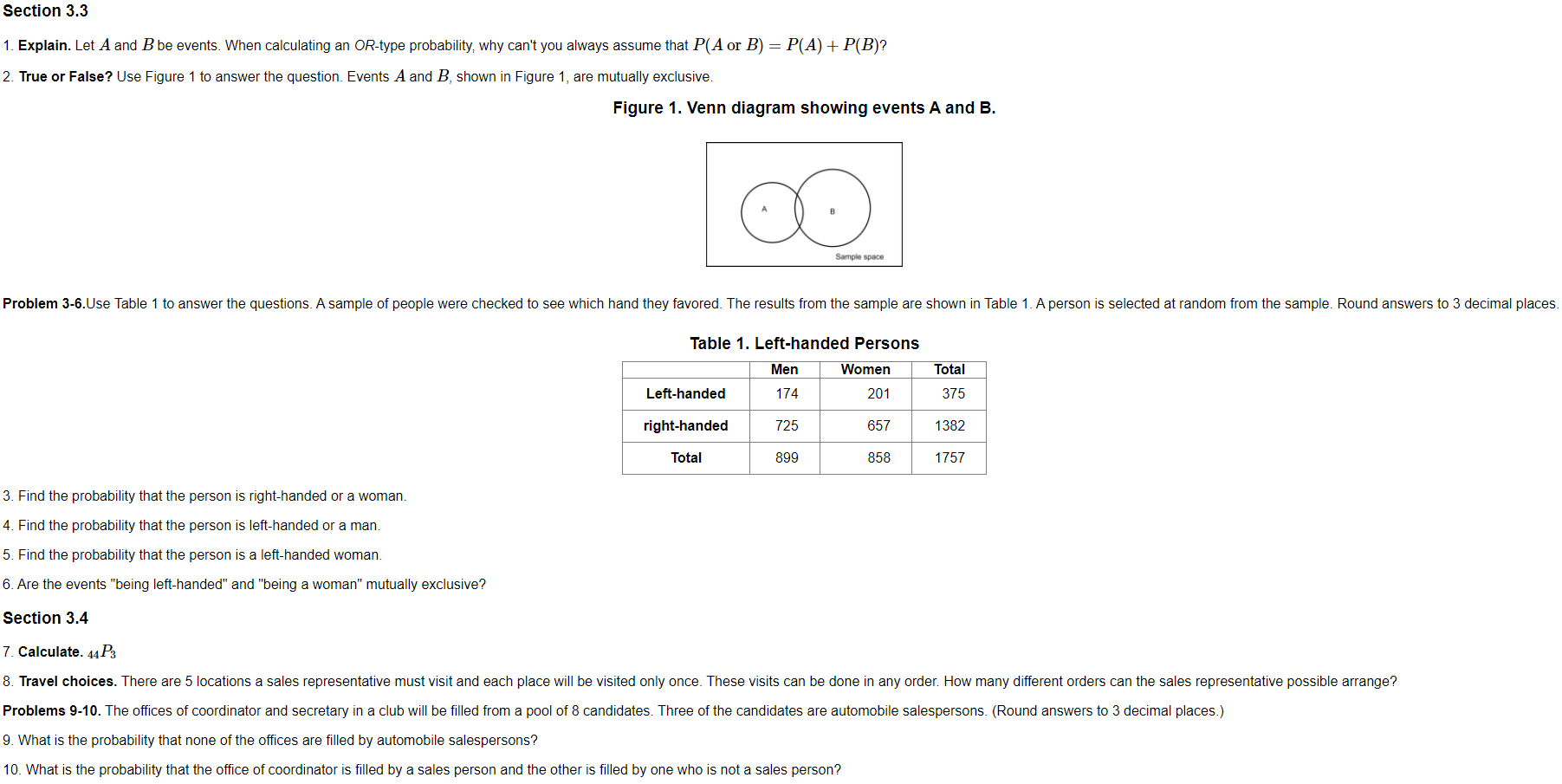  \fSection 4.1 11. True or False? The variable v is assigned