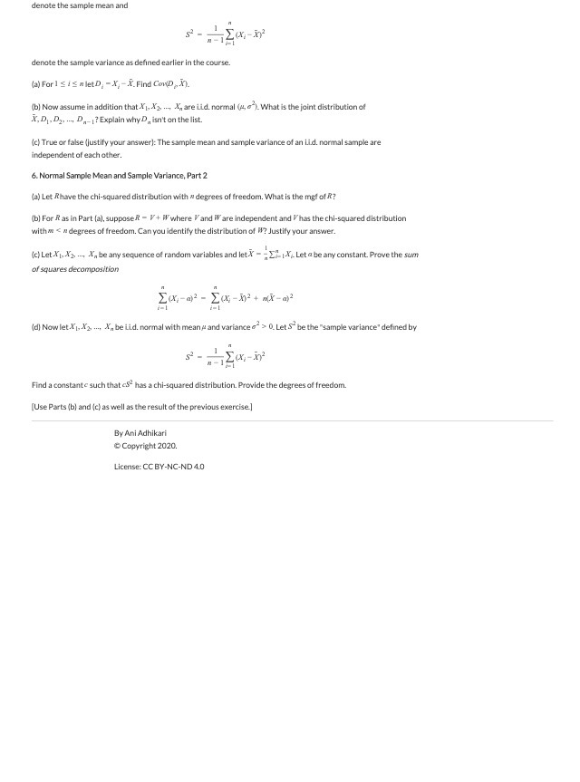 earlier in the course. (a) For l s is " letD, -