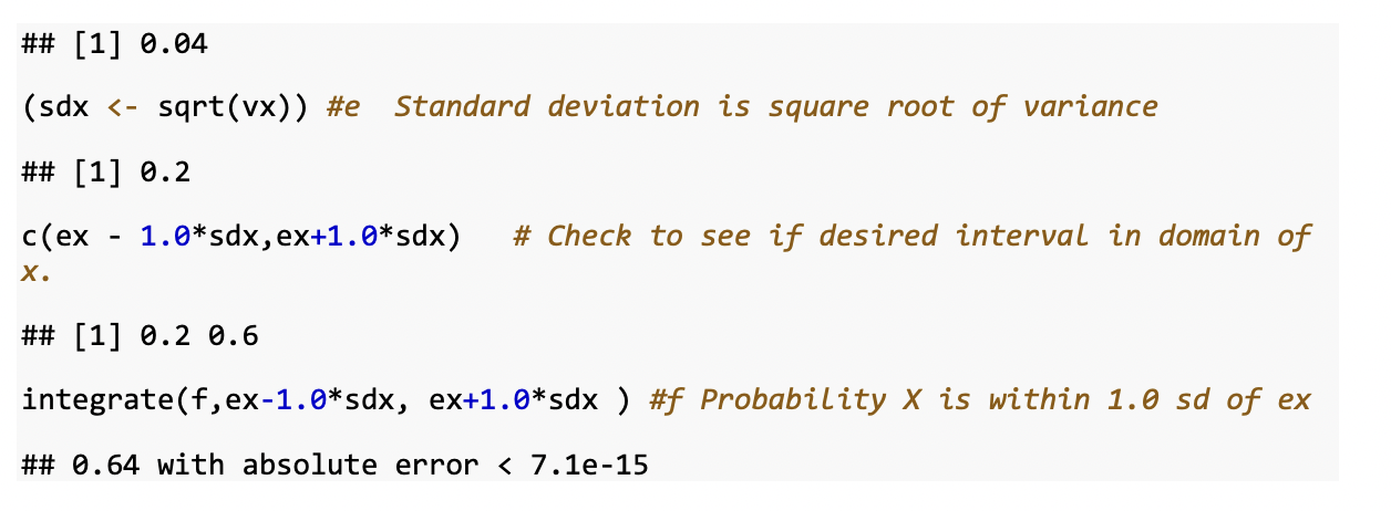 use of the R program. I have attached a snip of the
