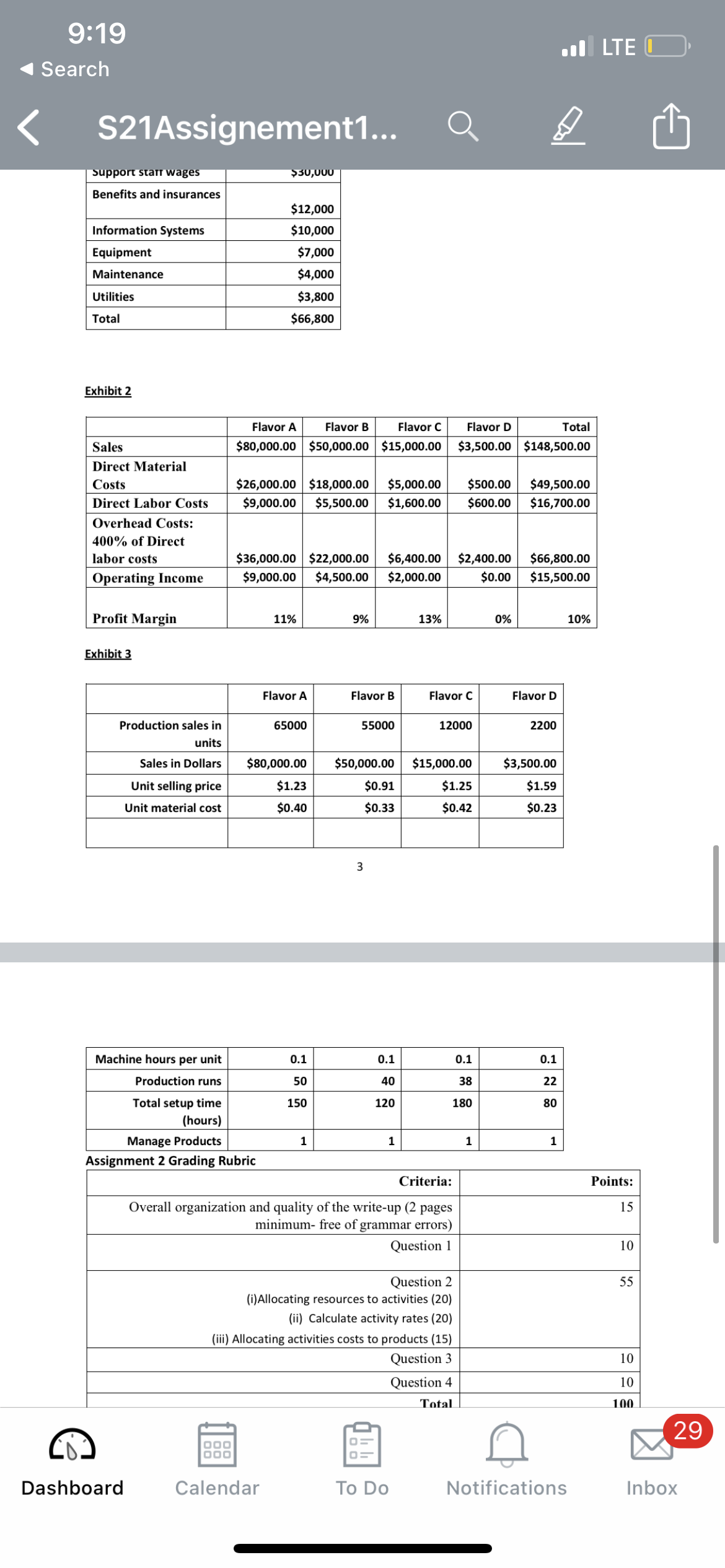 Company, has been concerned over the erosion of the recent financial results