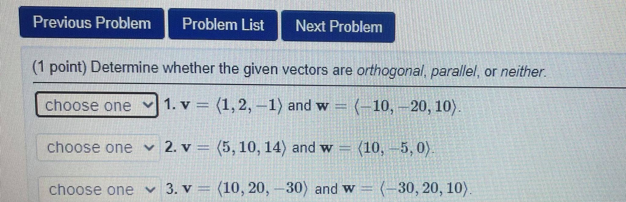 ? to u (1, 4, 3) is ? to u (2, 2,