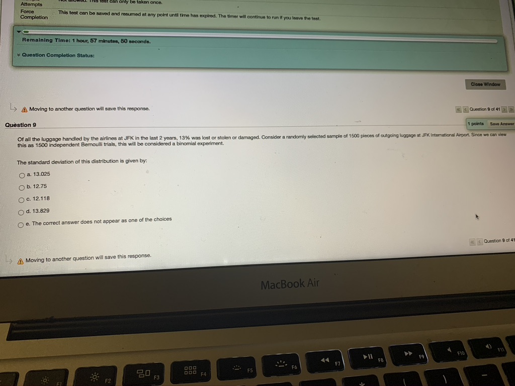 minutes against the alternative hypothesis that the mean run time is not