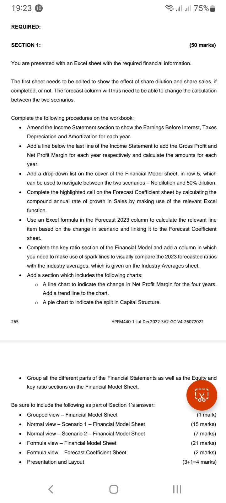 Actual 2020 Actual 2021 Actual 2022 Forecast 2023 8 Income Statement 9