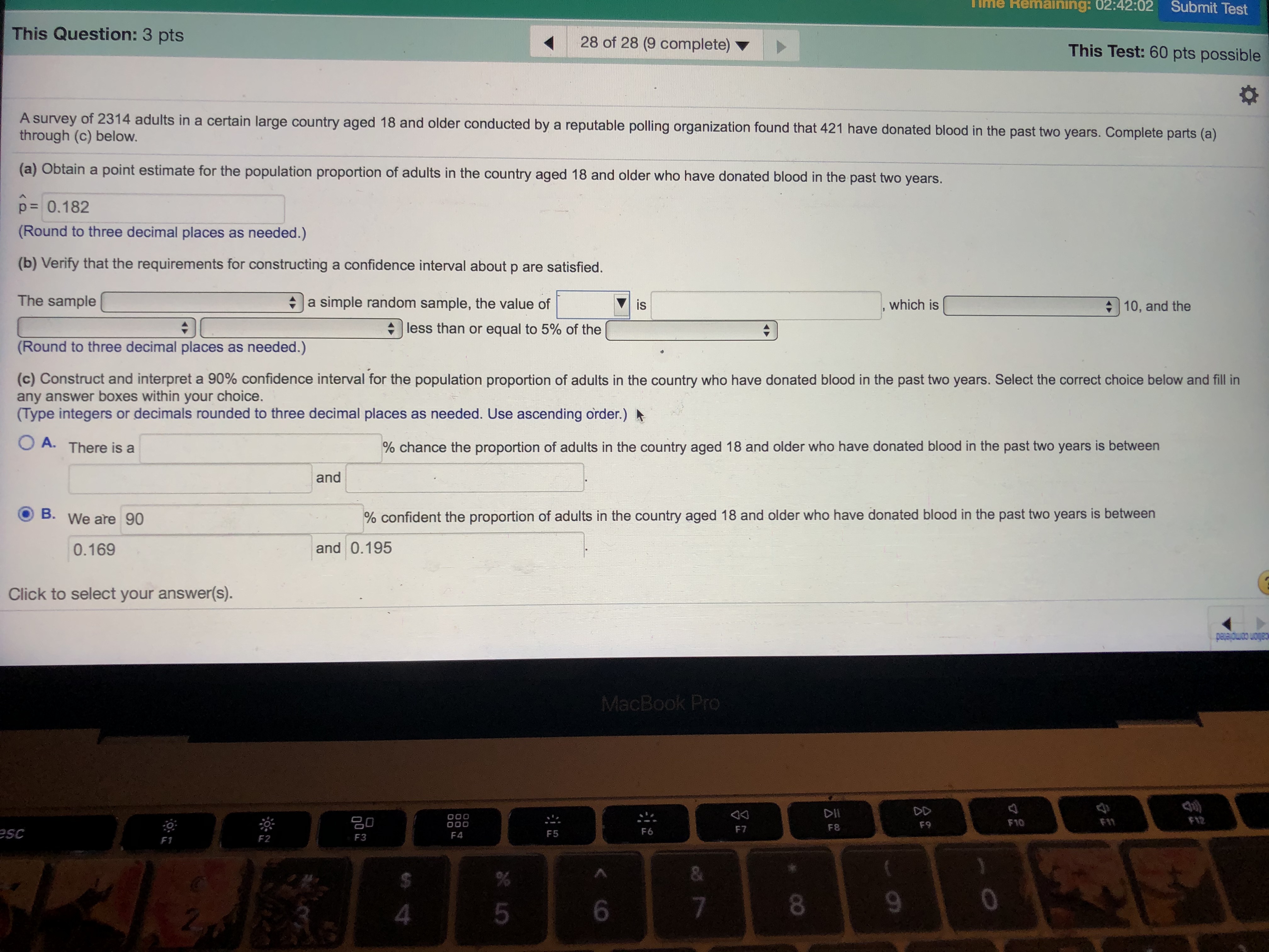 needed.) Click to select your answer(s). MacBook Pro DII DD 20 F6