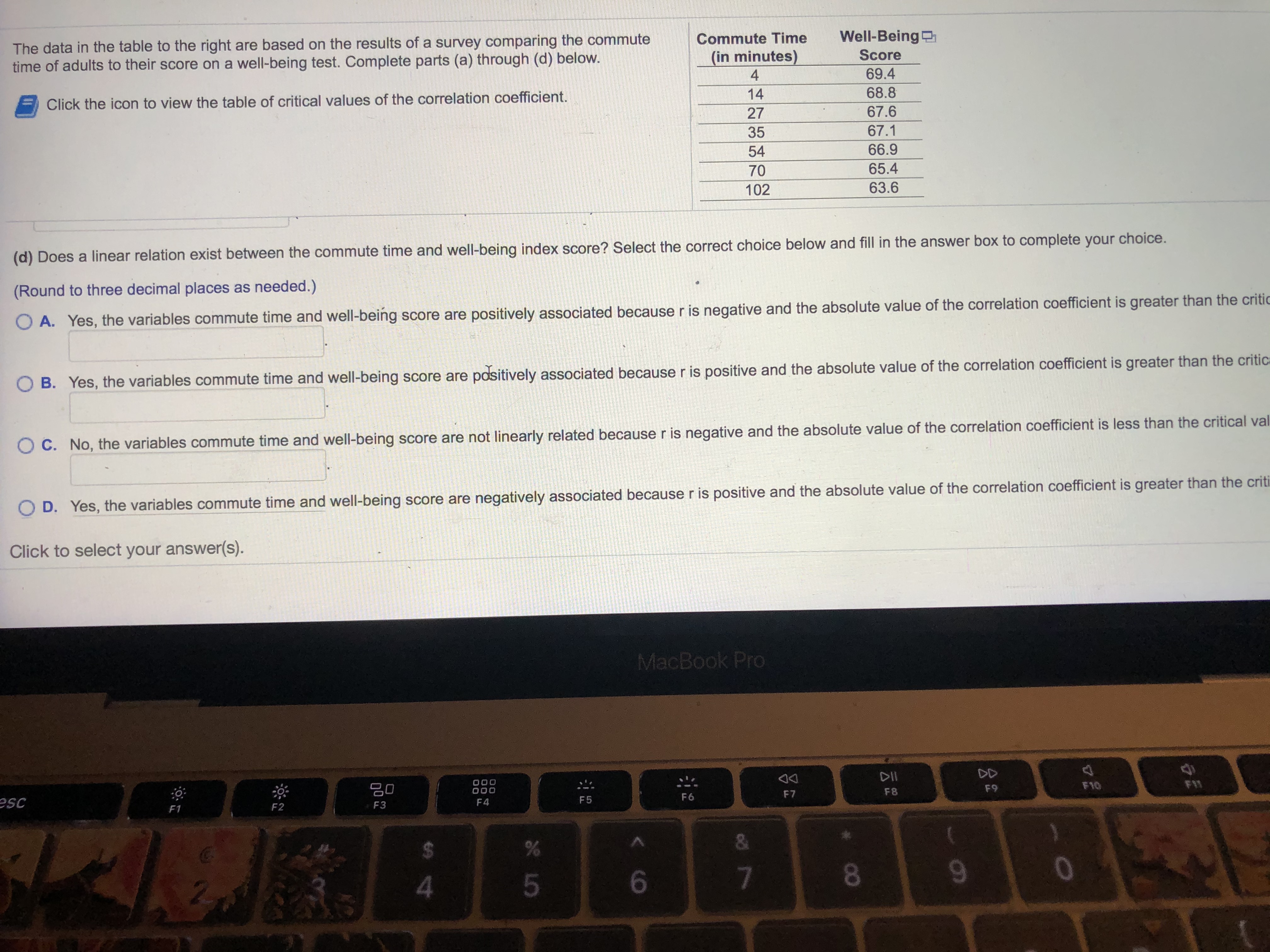 to the right are based on the results of a survey comparing