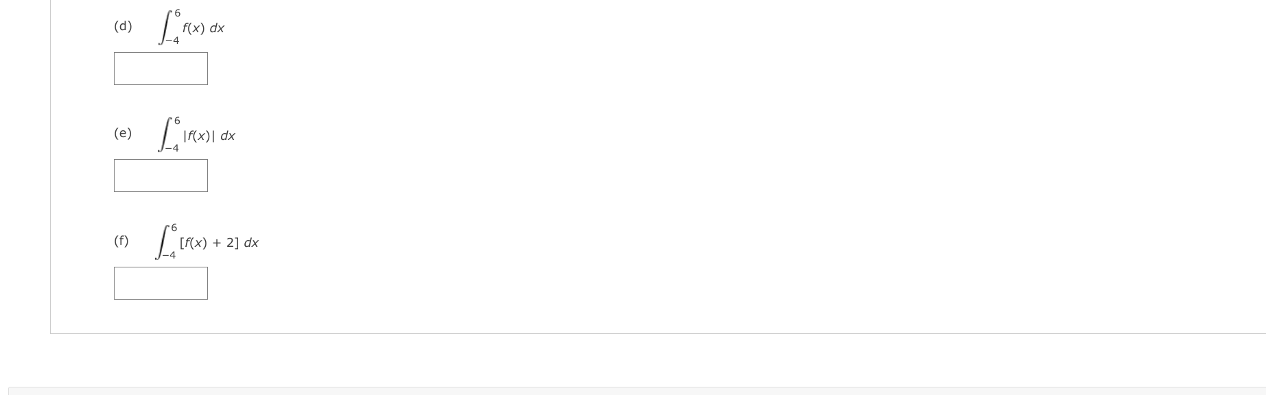(-4, -1) (a) [ " A( x ) dx ( b )