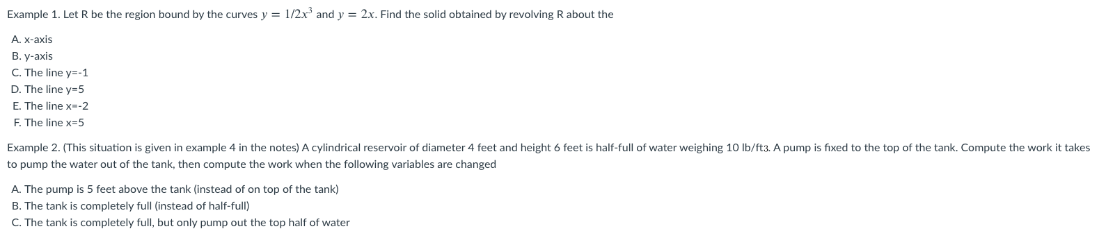 I think I need to use the slicing method, disk method