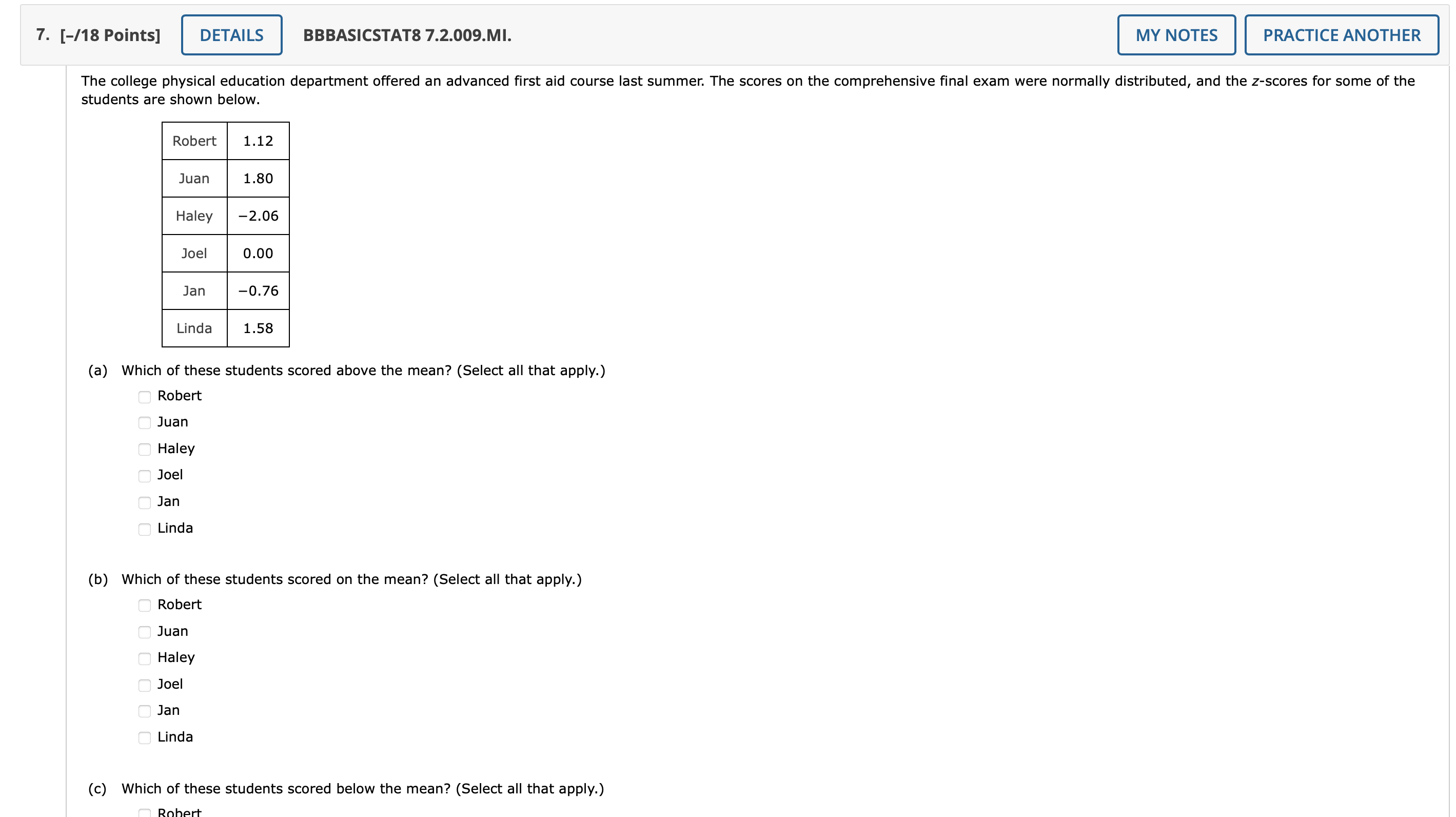 percentage of the area under the normal curve lies to the left