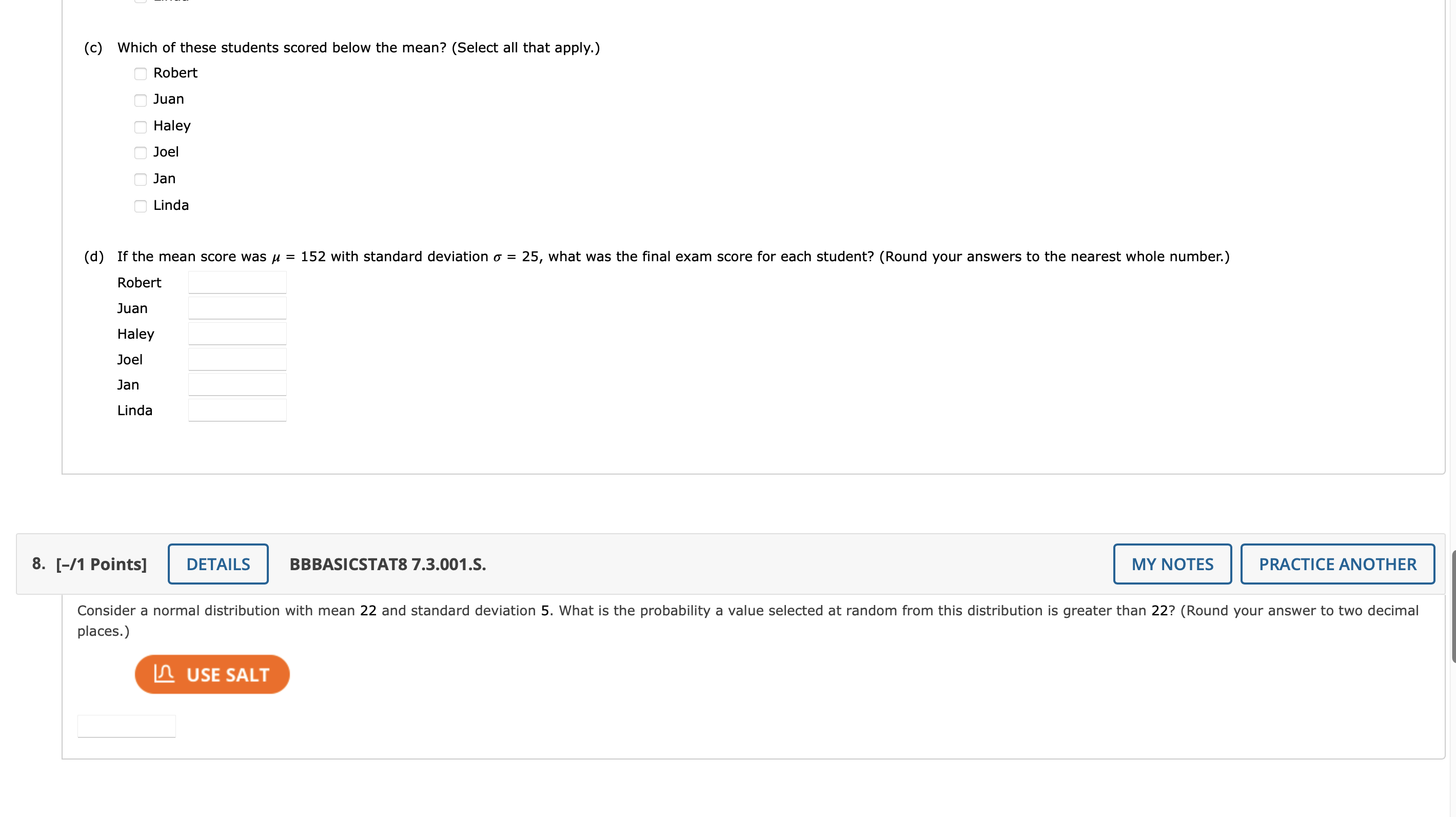 of M? % (b) What percentage of the area under the normal