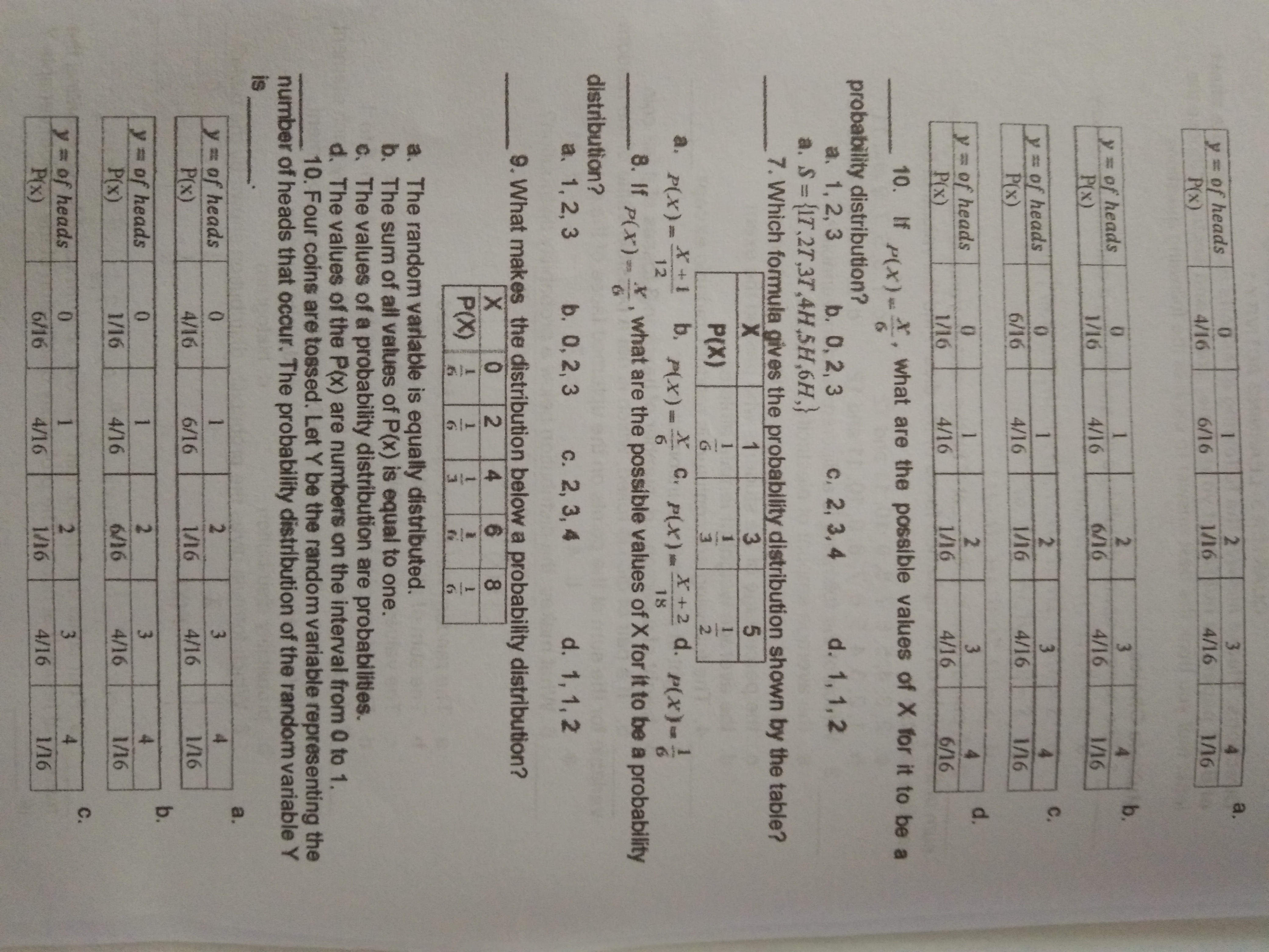 only 10 items (multiple choice) and another 2 questions. Please help me