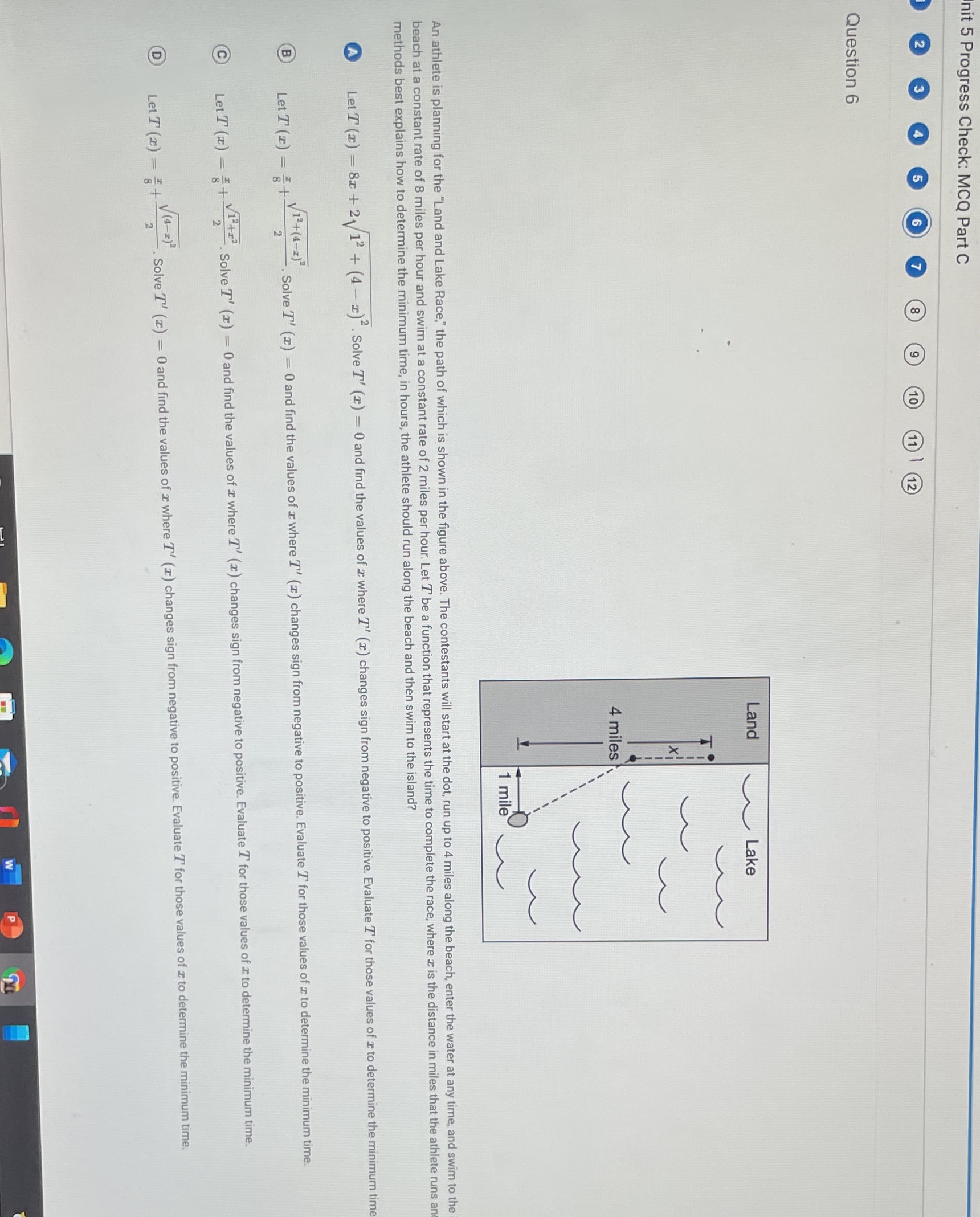  please answer asap nit 5 Progress Check: MCQ Part C 2