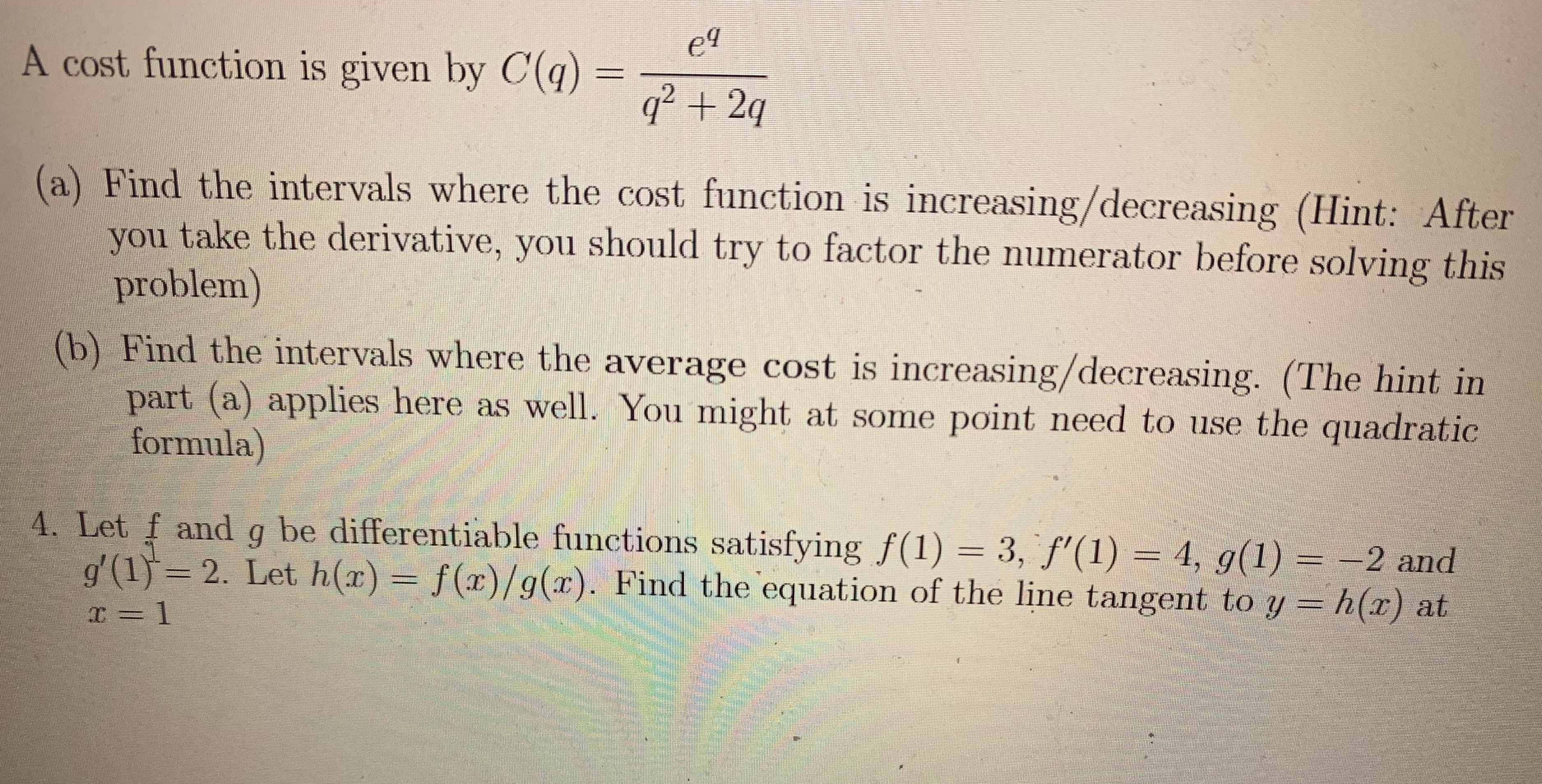 Hey there! Just doing some review problems, i got a good