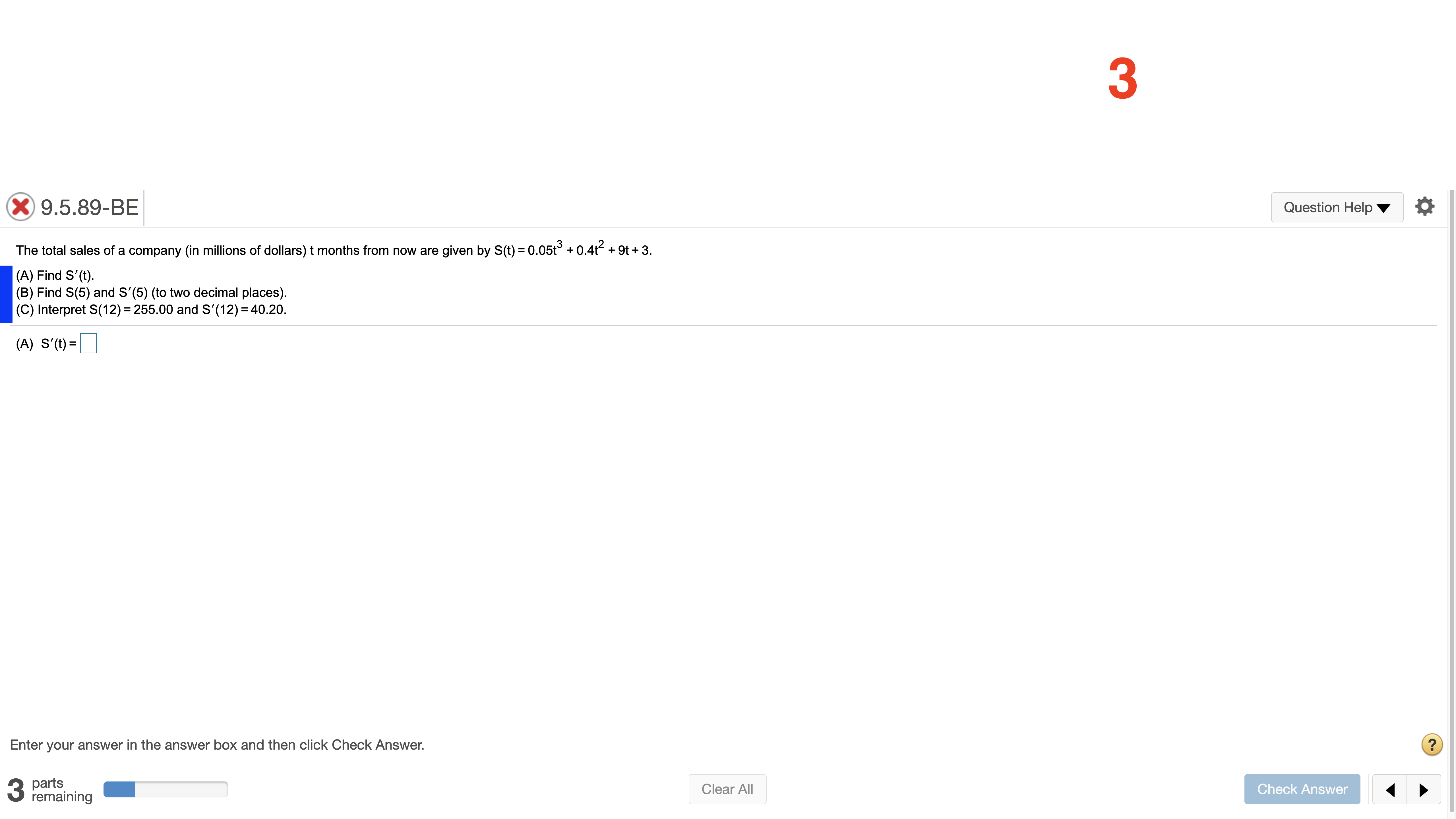 REGULAR 4 & 5). SOLVE ALL PARTS! 1, 2, and 3 ARE