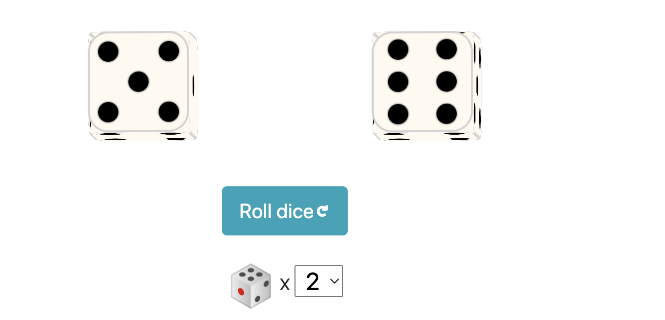 6 or 36 equally likely outcomes as shown below. Instructions 1. Click