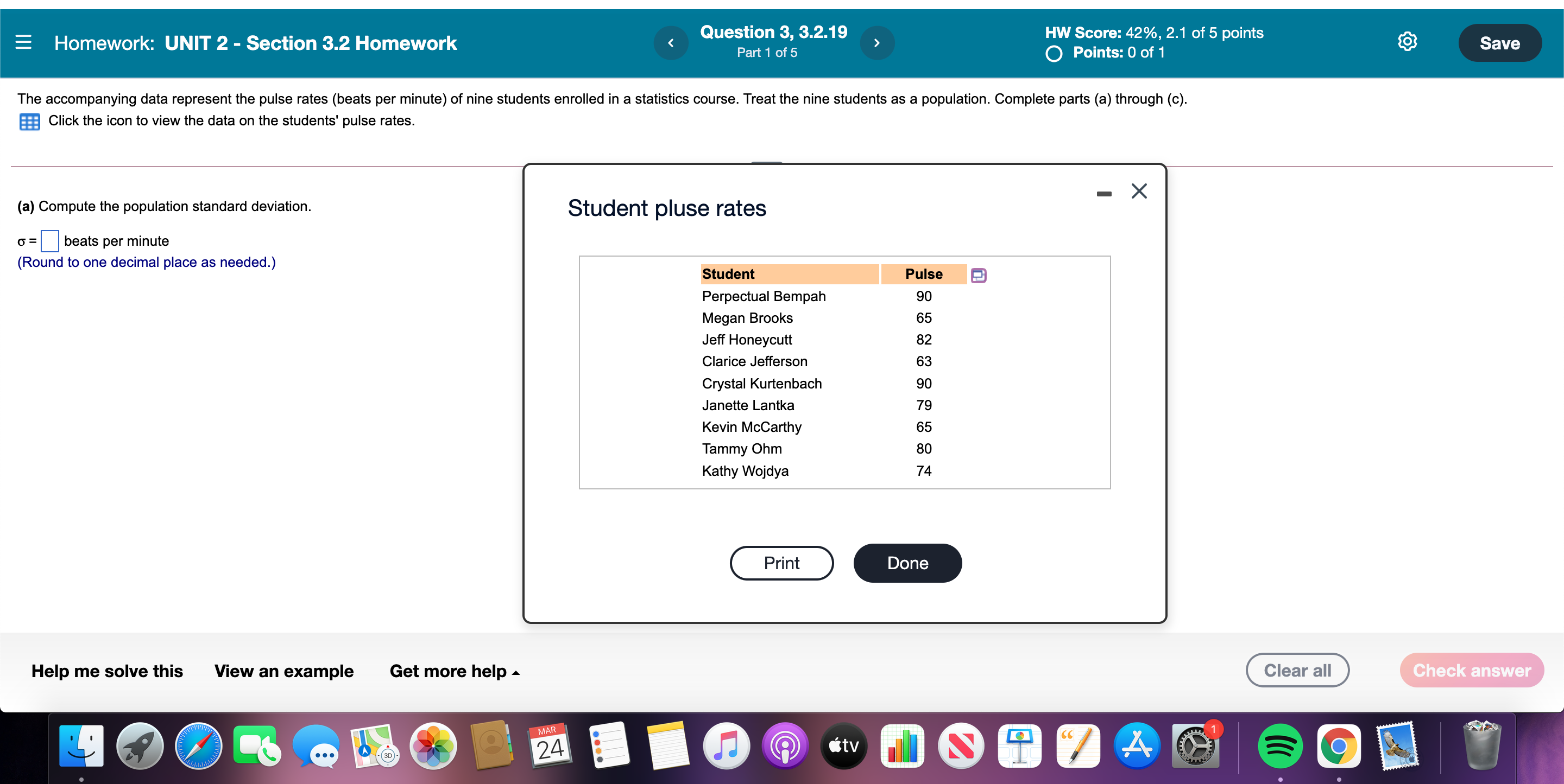 Homework: UNIT 2 - Section 3.2 Homework Question 3, 3.2.19 HW