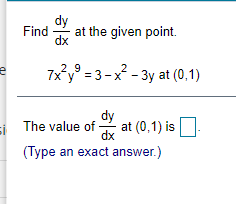 point on the following curve. x- + y2 = 13, (3, -