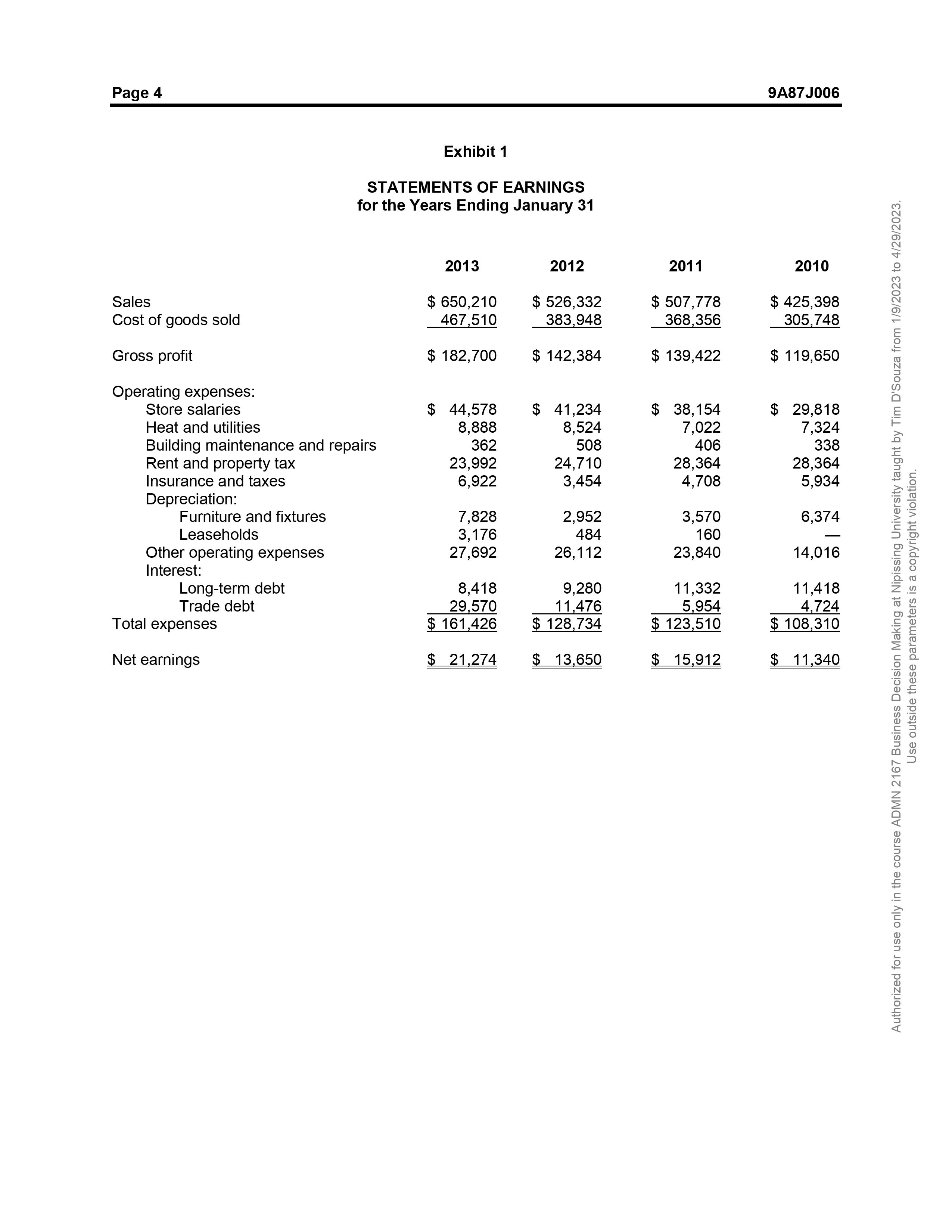 Mackay. Give me a couple of days to come up with a