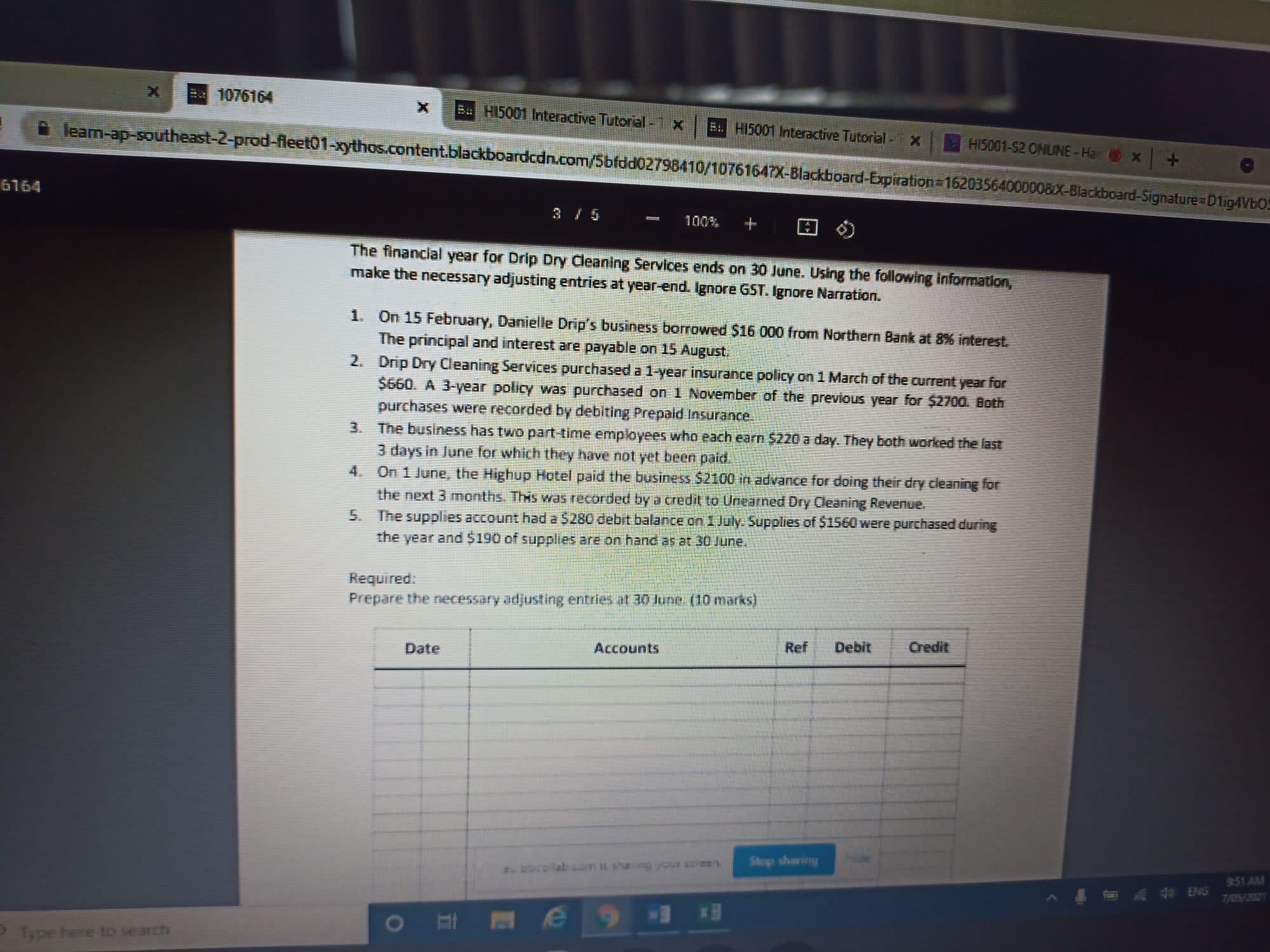  Attached is the question: X 1076164 X Ba H15001 Interactive Tutorial