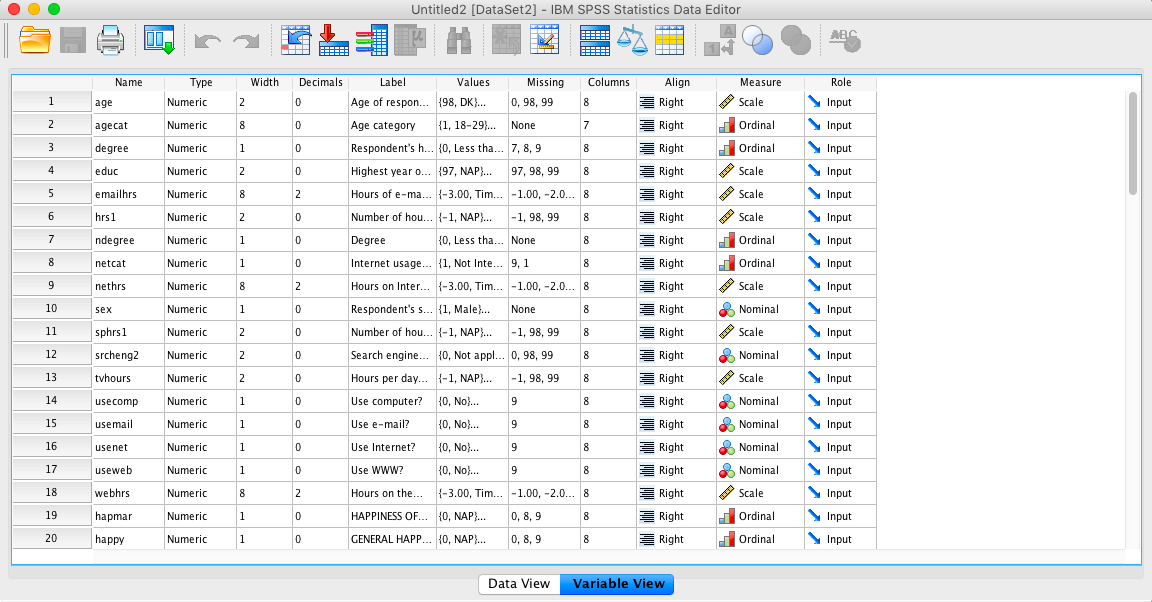netcat nethrs sex sphrs1 srcheng2 tvhours usecomp usemail USE 26 W 16