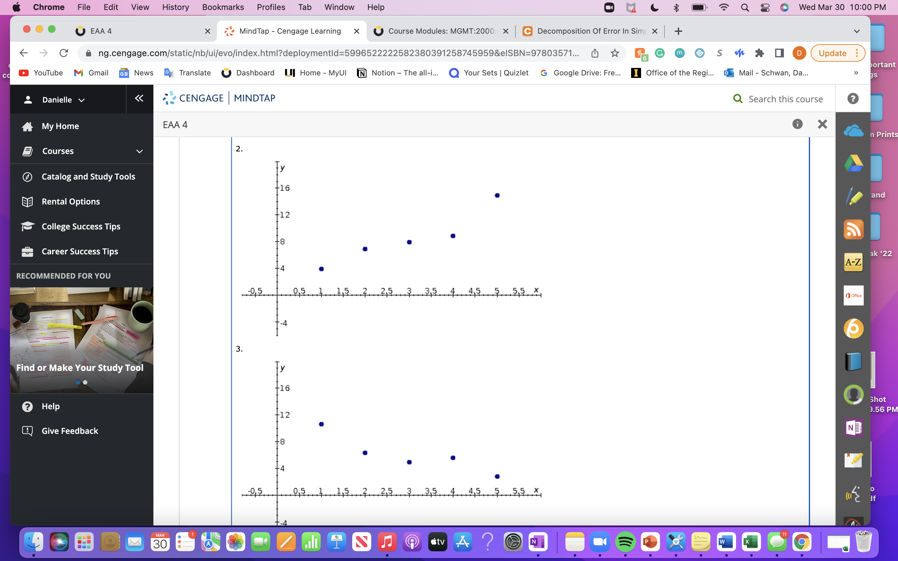 Your Sets | Quizlet G Google Drive: Fre... I Office of the