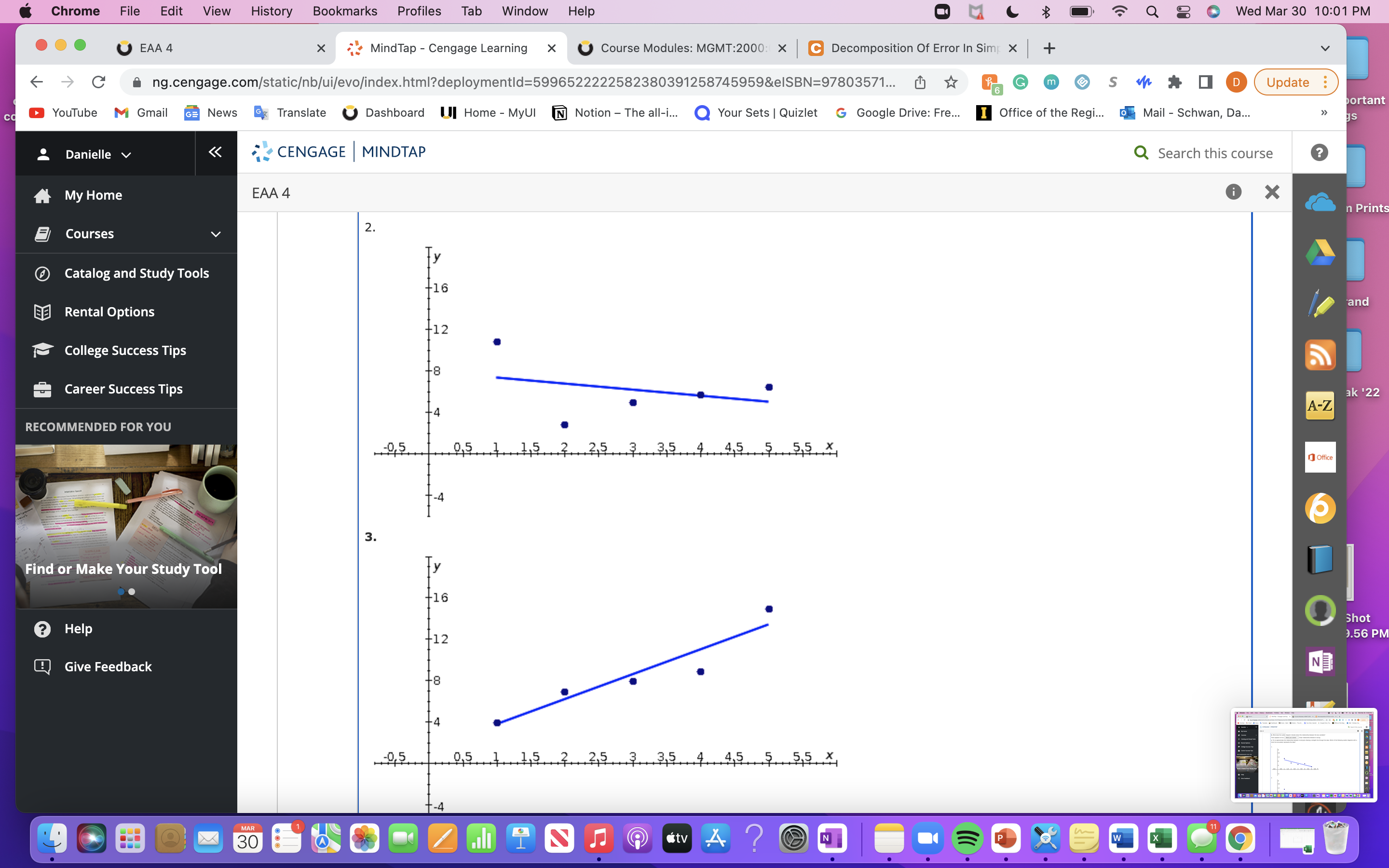 CENGAGE |MINDTAP Q Search this course ? My Home EAA 4 X