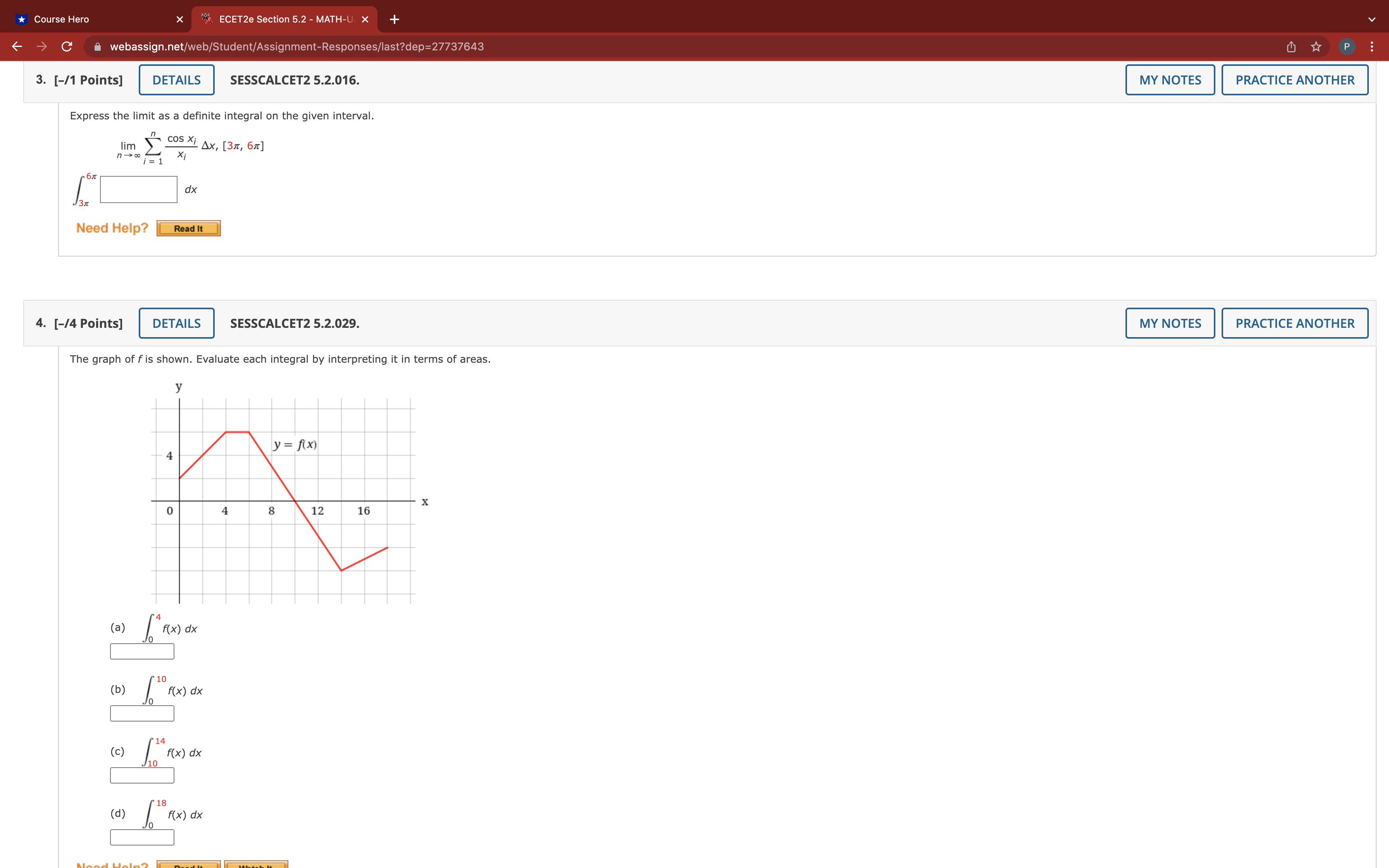 C webassign.net/web/Student/Assignment-Responses/last?dep=27737643 P 5. [-/3 Points] DETAILS SESSCALCET2 5.2.030.MI. MY NOTES PRACTICE