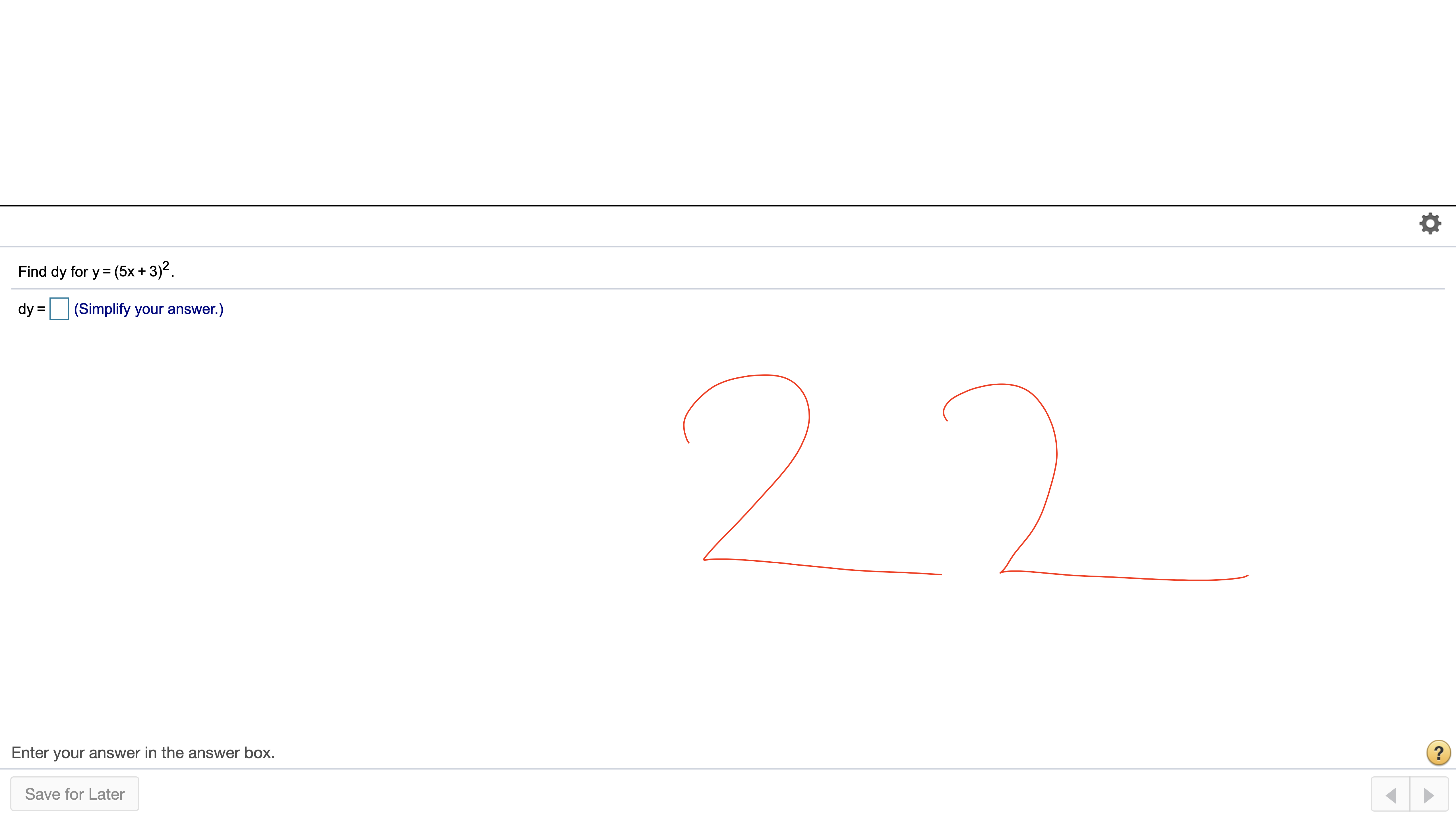 Choose the correct interpretation of 3(14) = 301.92. 0 A. In 14