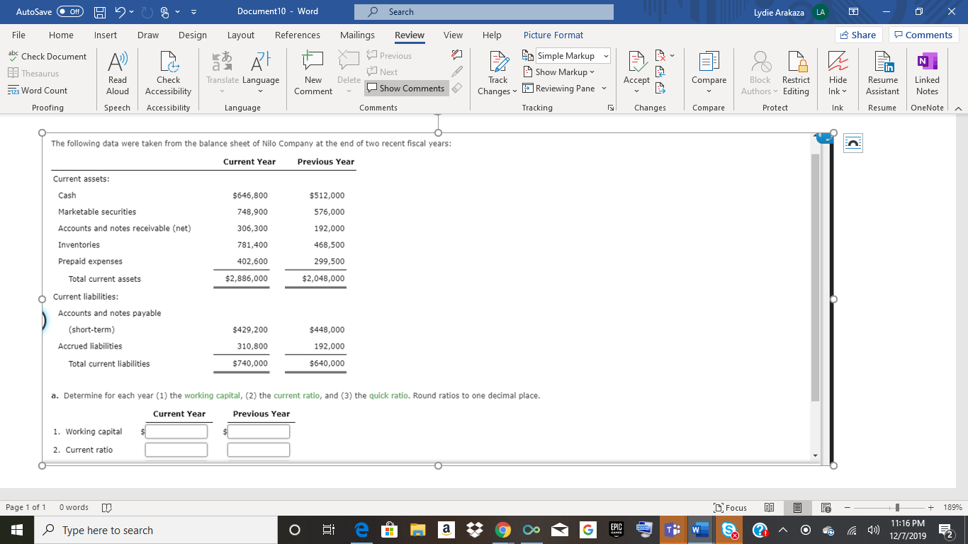 See attachment below for the subject I have an issue with