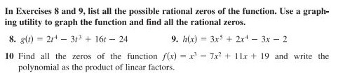 asymptotes. 20. g(x) = - r+2 19. h() = 21. /r) =
