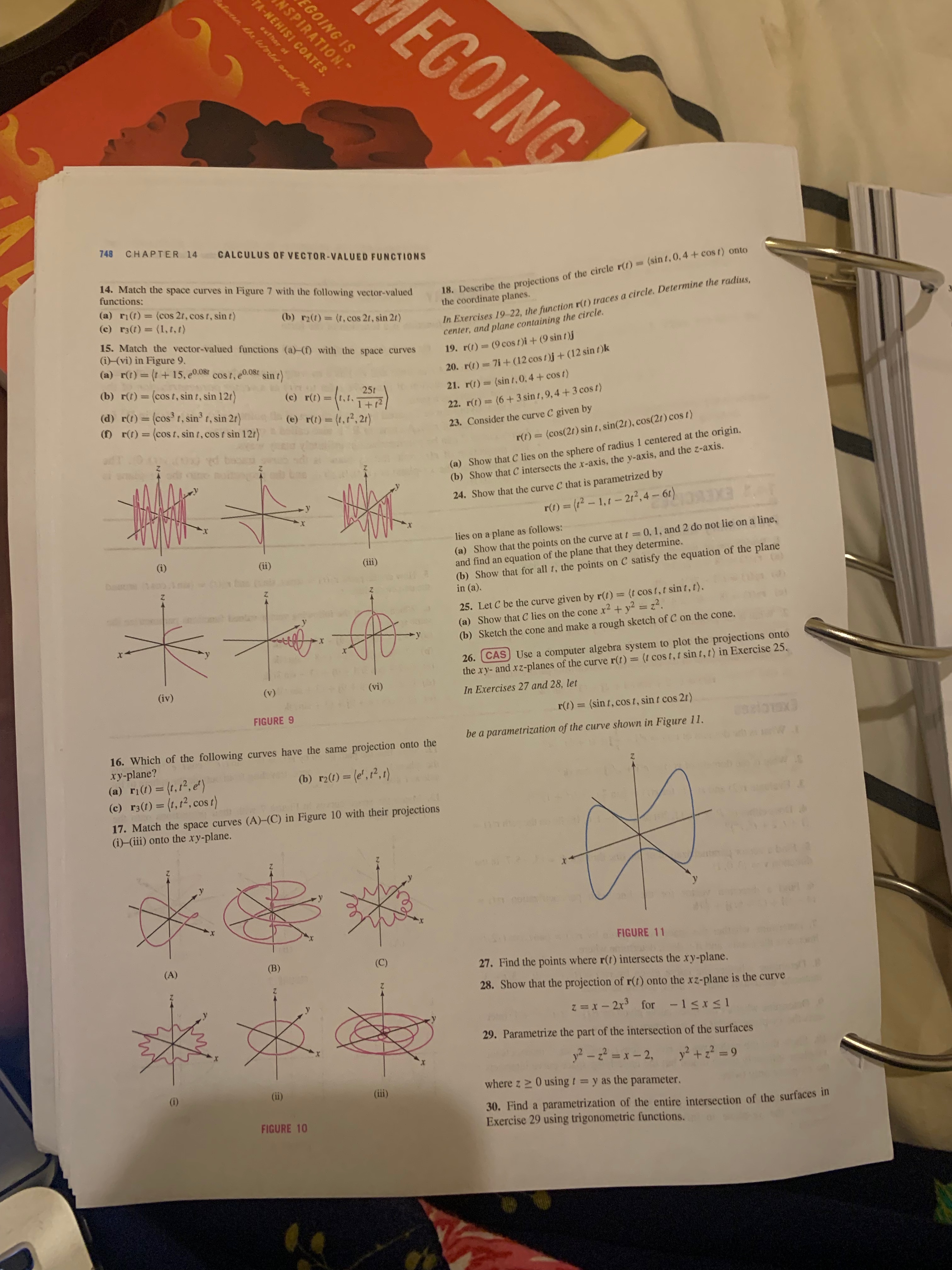z(1) > = x(1)i + >(1)j+ z(1)k (10 - DZ + 1