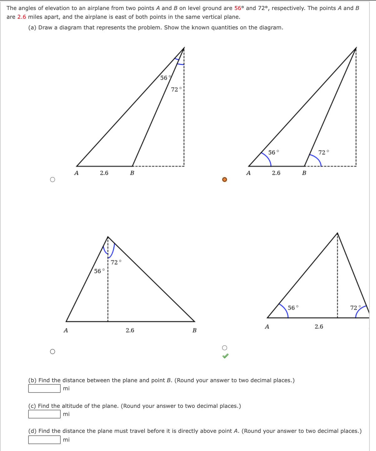 hi 0 a Oapply.) (c) To find values for b such that