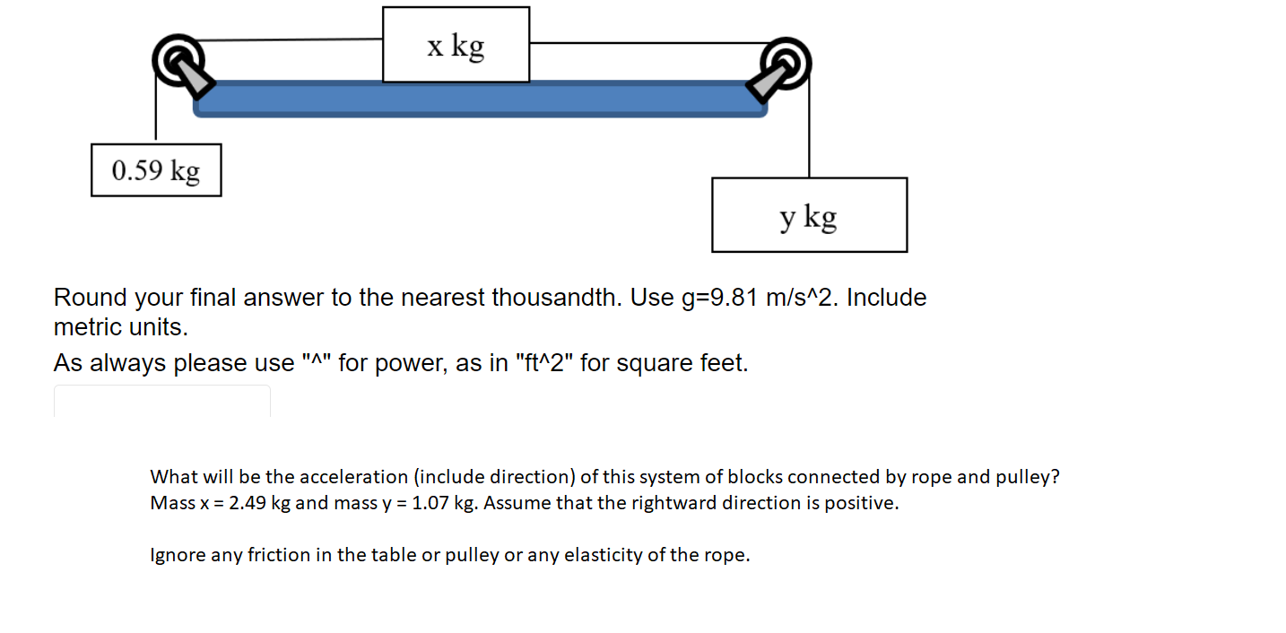 1.07 kg. Assume that the rightward direction is positive. Ignore any friction