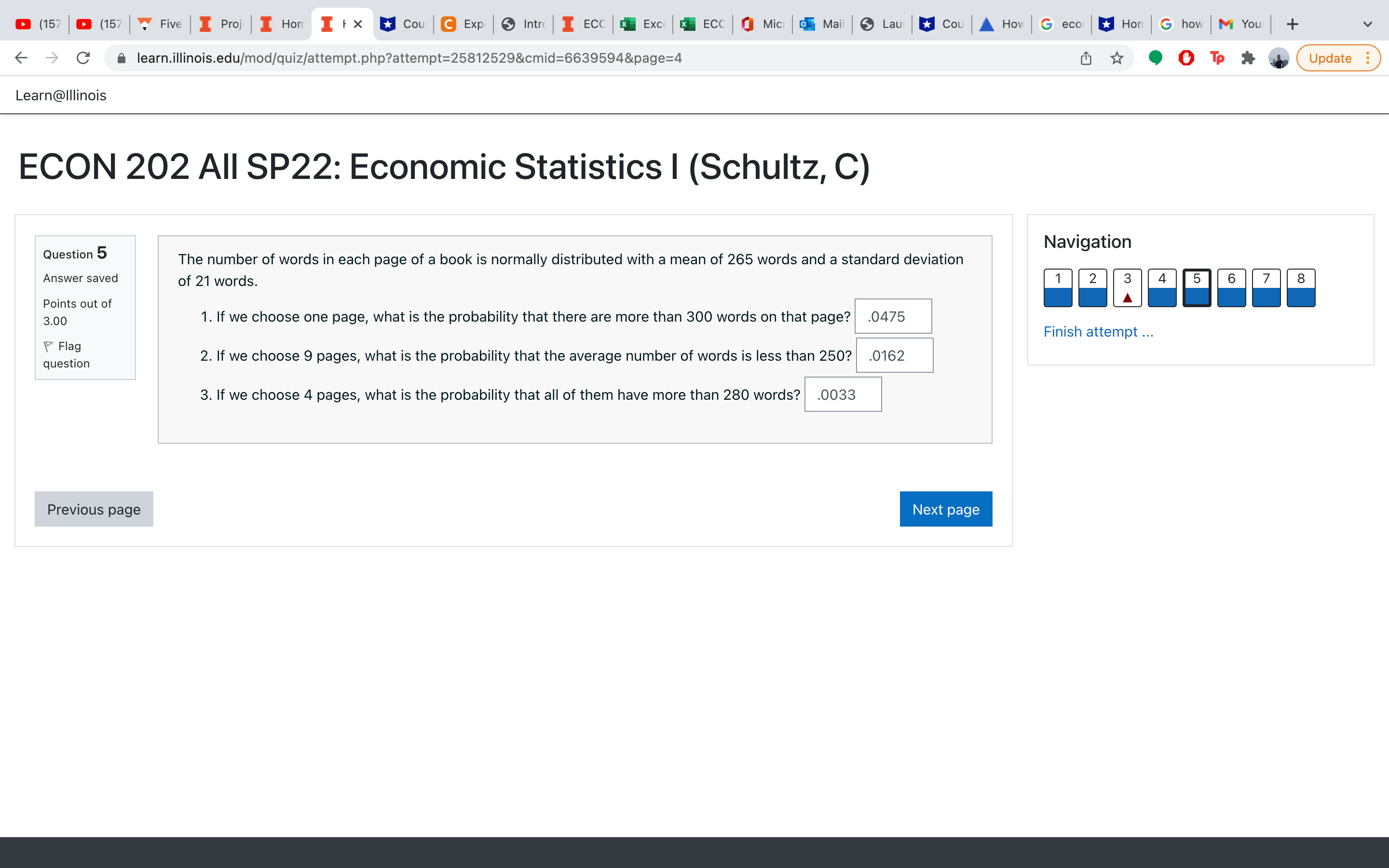  (157 (157 . Five [ Proj I Hon X | Cou