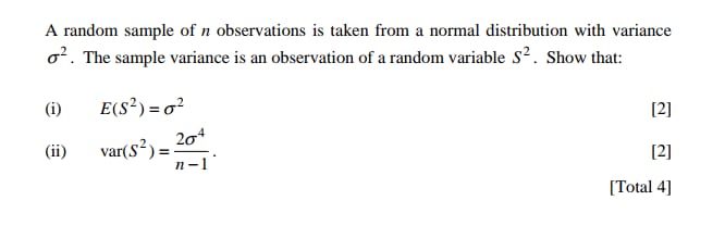  Help in solving the two questions below. A random sample of