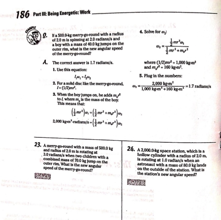 a ball at the end of stick, moving In a circle. You