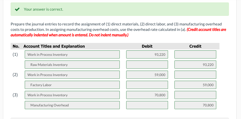 job in process. The costs incurred prior to January 1 on this