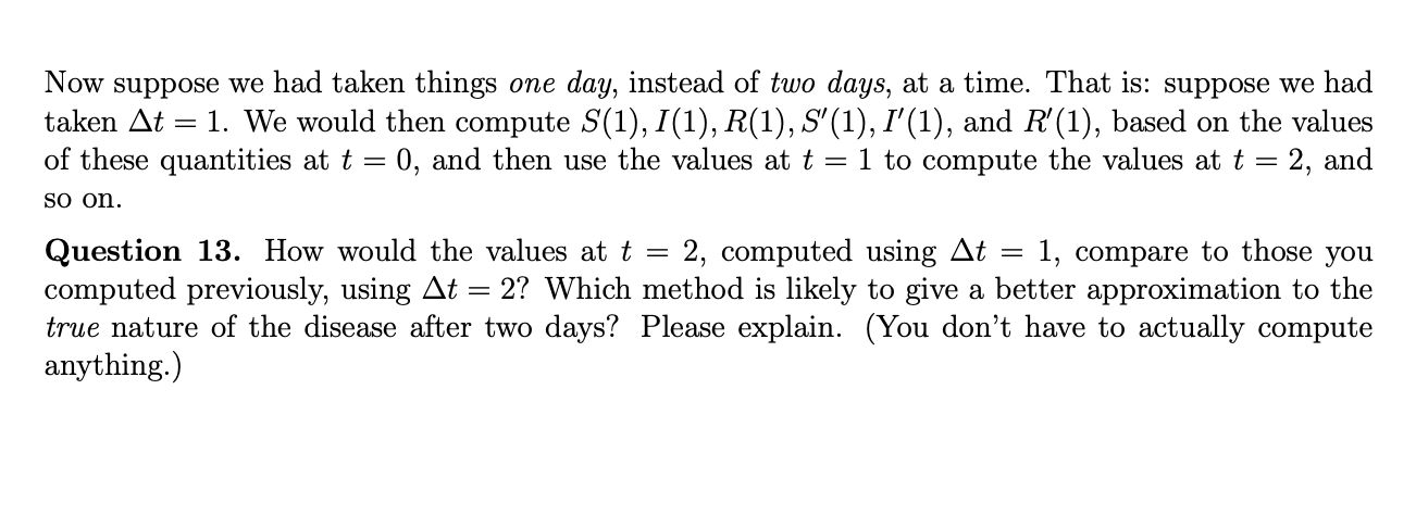 can, under appropriate assumptions, be modeled by the SIR. equations 3' =