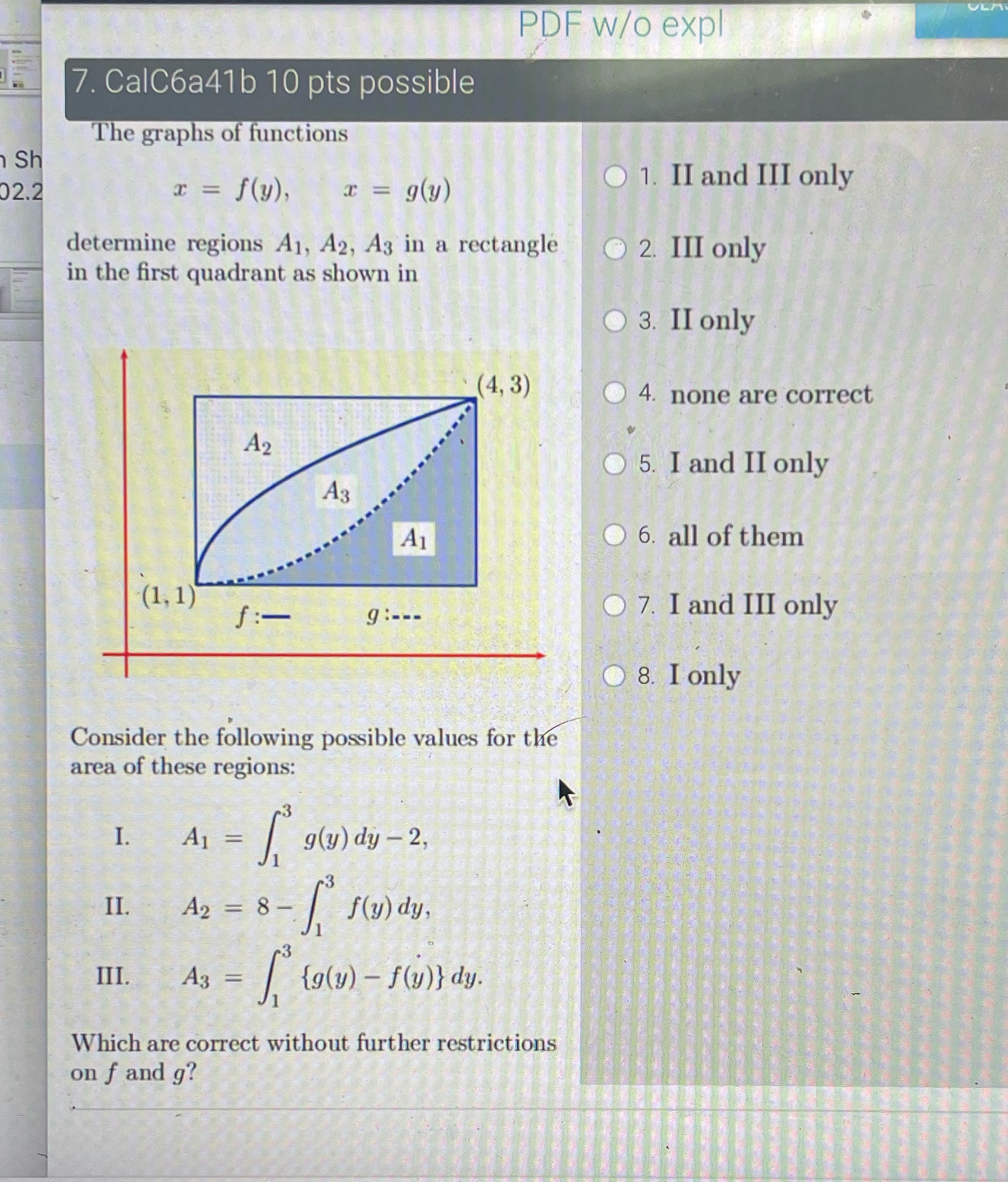  For question 7 what are the correct statements based on the