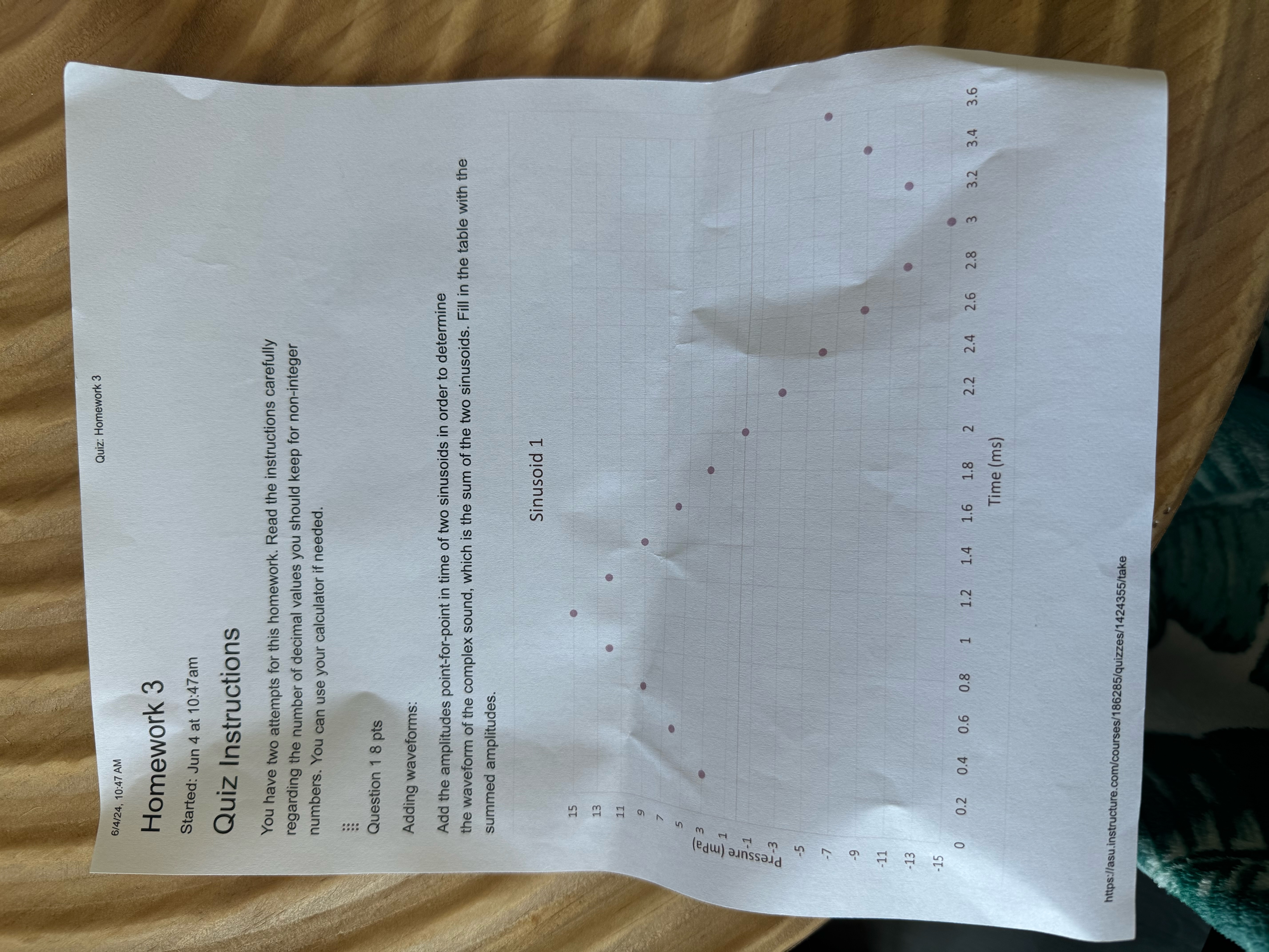 Read the instructions carefully regarding the number of decimal values you should
