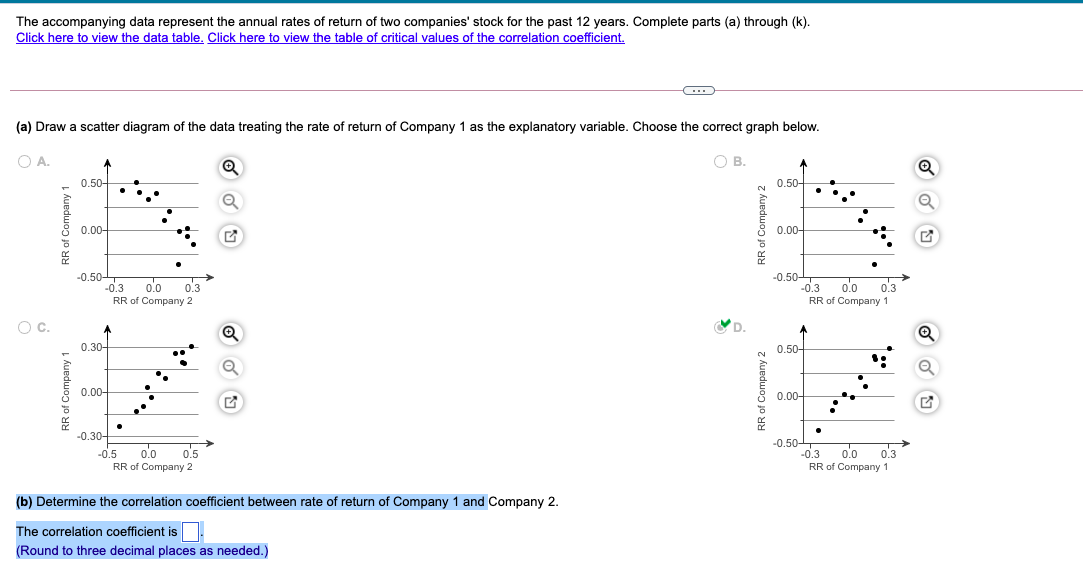 the correlation coefficient ars. Com X nt. Data table Critical Values for