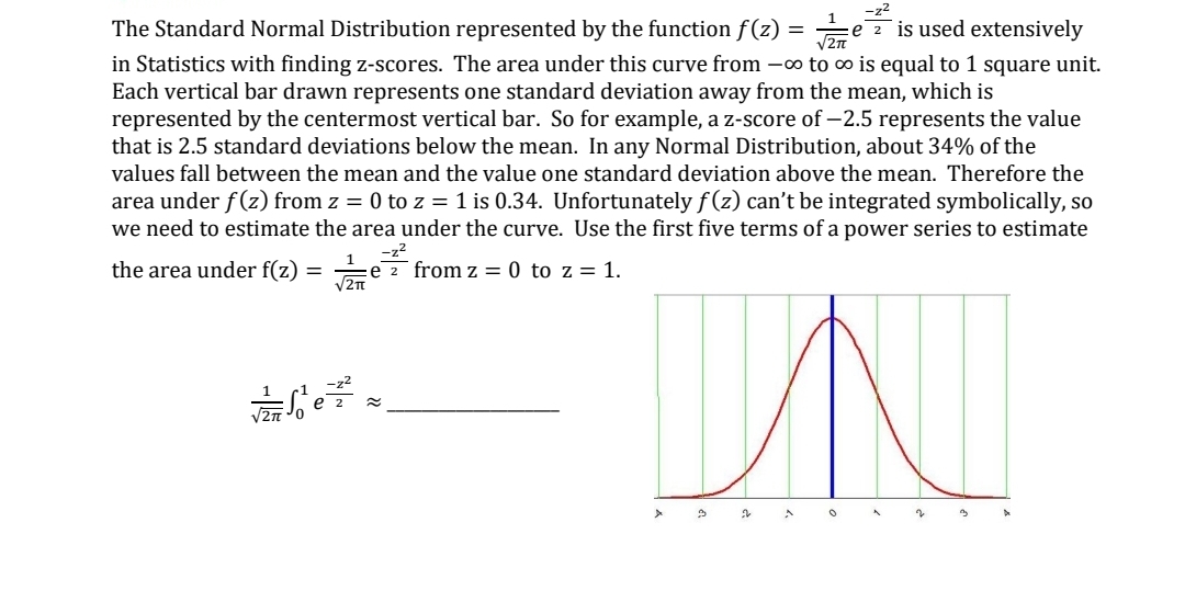 solve the problem in the image 2 The Standard Normal Distribution