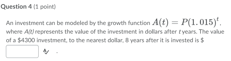 7564 people. An equation to represent the town's population is ( a)