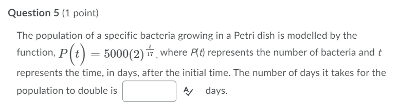 because there is an asymptote at y = 0. (6) The y-intercept