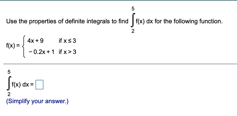 7 and v(0) = 8. Find v(t). v(t) =5 Use the properties