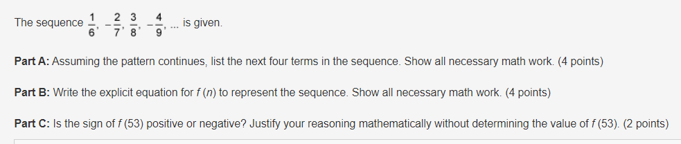 EXPLANATIONS. ORIGINAL ANSWERSI WILL GIVE GOOD OR BAD FEEDBACK BASED ON THE
