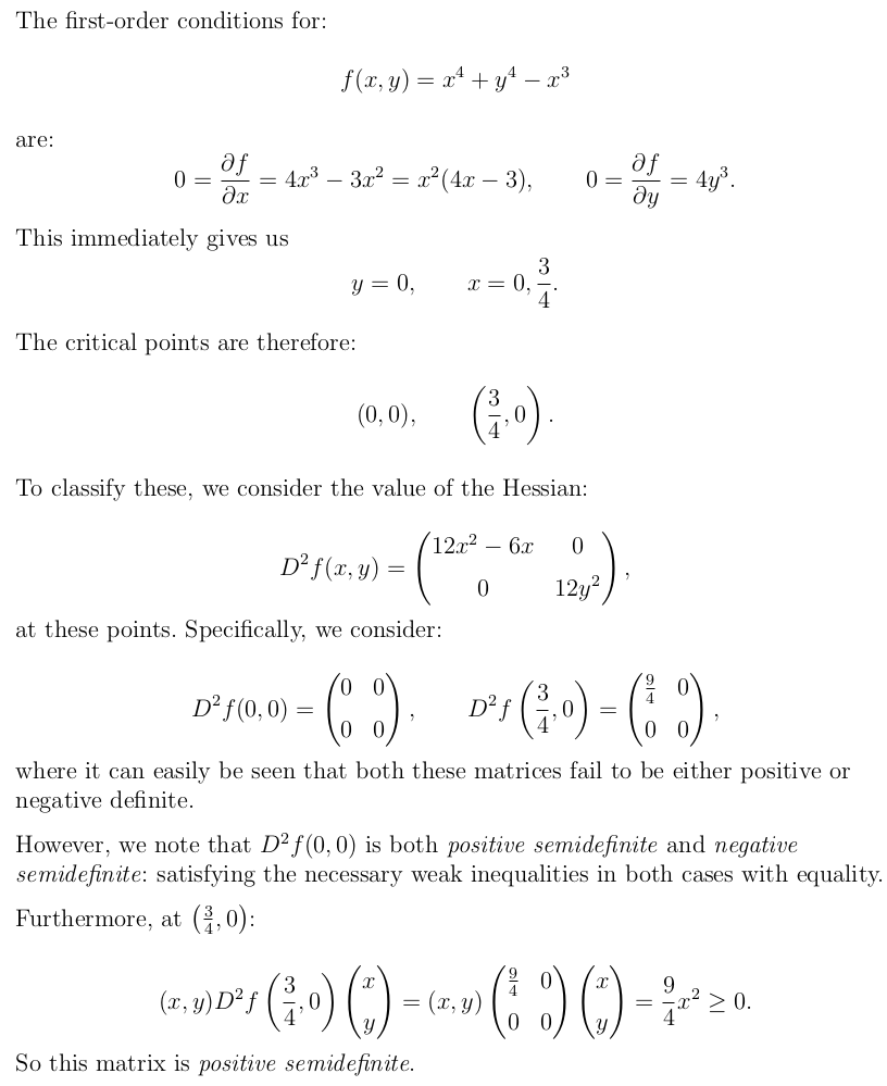 Firstly, I suspect thath(x)=y4 is a misprint and should in fact be